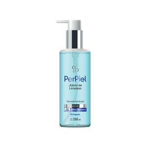 Perpiel Jabon de Limpieza Facial Sin Fragancia 200 ml