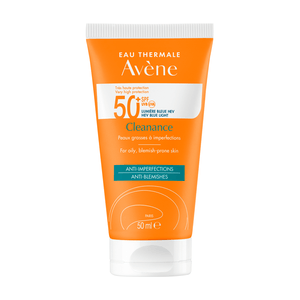 Protector Solar Avene Cleanance SPF 50+ para pieles con acné