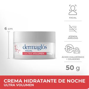 Dermaglós F Ultra Volumen Noche Cr 50 gr