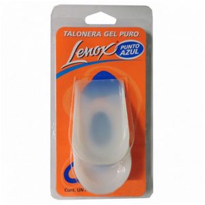 Talonera gel puro punto azul