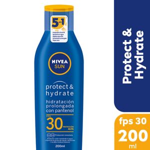 Protector solar humectante en loción rpotect and hydrate fps 30 200 ml