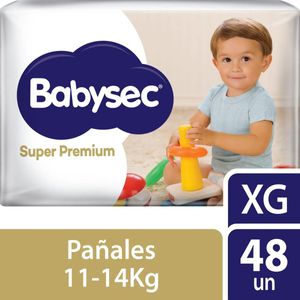 Pañales super premium talle xg (48 unidades)