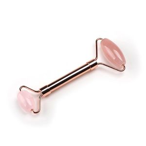 Rose roller facial de cuarzo
