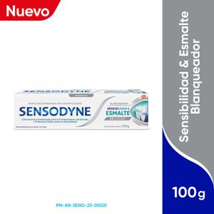 Pasta dental sensibilidad y esmalte blanqueador 100 gr
