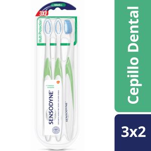 Cepillo dental multi proteccion (3 unidades)