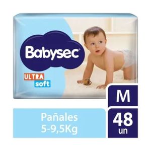 Pañales ultrasoft talle m (48 unidades)