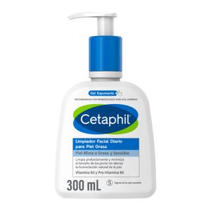 Limpiador facial diario para piel grasa 300 ml