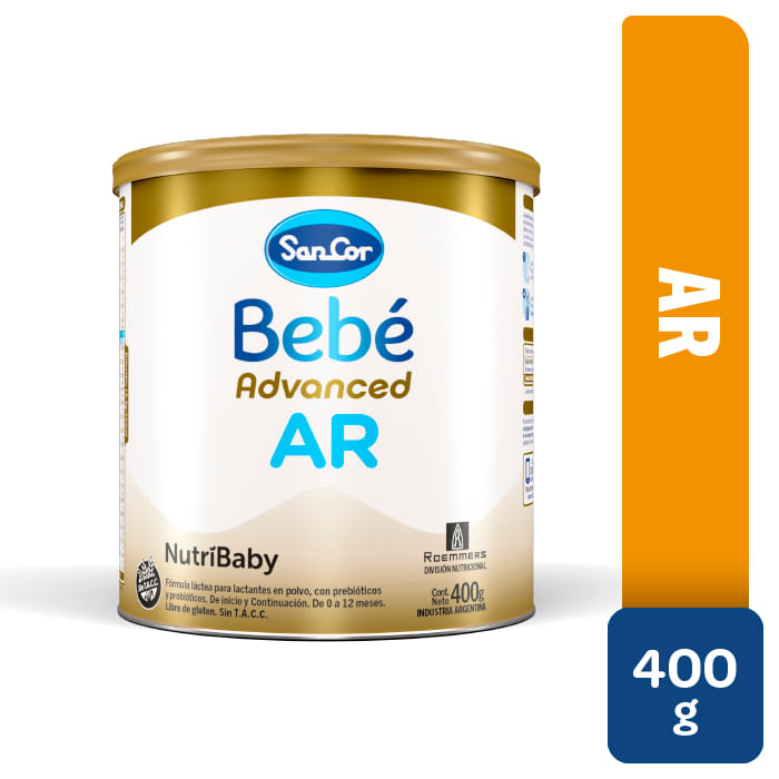 Fórmula láctea advanced ar 400 grs