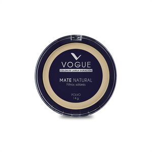 Polvo compacto mate natural