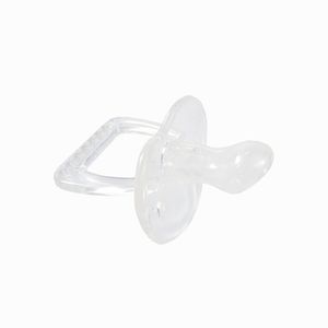 Chupete silicona transparente anatomico T2