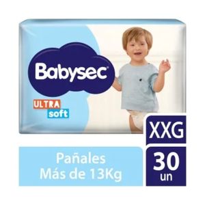 Pañales ultrasoft talle xxg (30 unidades)