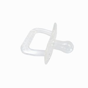 Chupete silicona transparente redondo T2