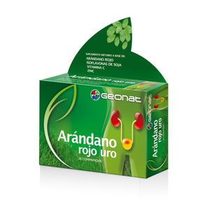 Suplemento dietario arándanos rojo uro (30 comprimidos)