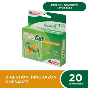Suplemento formulado para la digestión hinchazón y pesadez (20 comp)