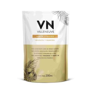 Jabon liquido coco hidrata y suaviza doypack 200 ml