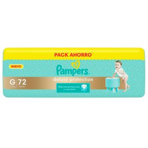 Pañales deluxe protection G (72 unidades)