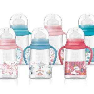 Biberon boca ancha con asas 250 ml