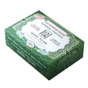 Shampoo solido sin sulfatos romero tea tree 80 gr