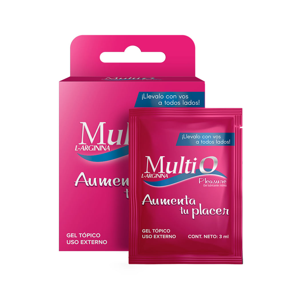 Gel lubricante pleasure 3 ml (3 sobres)