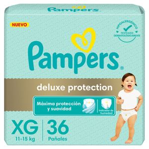 Pañales deluxe protection talle XG (36 unidades)