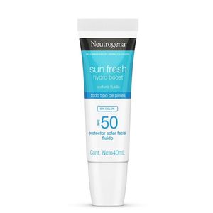 Sun fresh hydro boost facial sin color fps50 40 ml