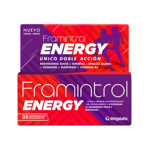 Suplemento dietario energy (30 comprimidos)