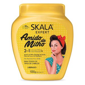 Crema tratamiento 2 en 1 amido de milho 1000 gr
