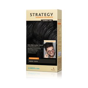 Shampoo color negro