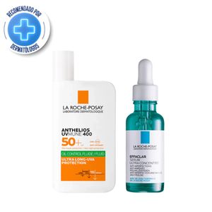 Combo 2 (Effaclar Serum + Uv Mune Fluido Oil Control)