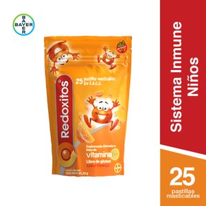 Redoxitos Suplemento Dietario con Vitamina C x 25 Pastillas Masticables