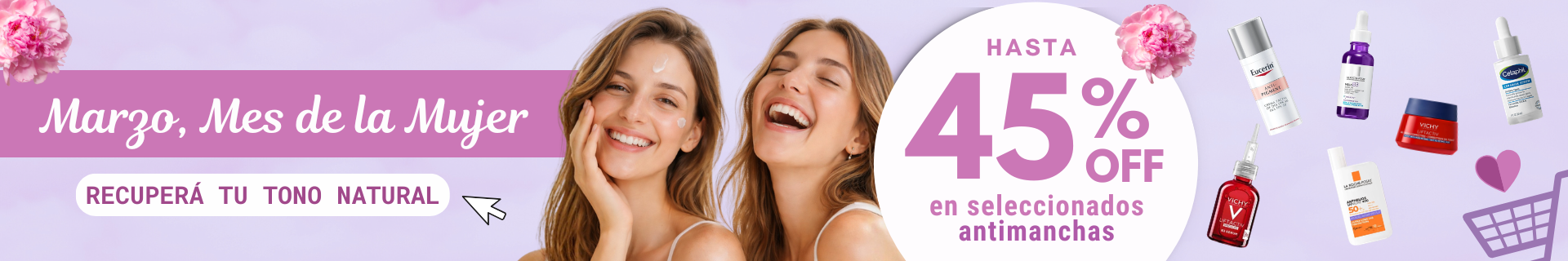 Ofertas mes de la mujer